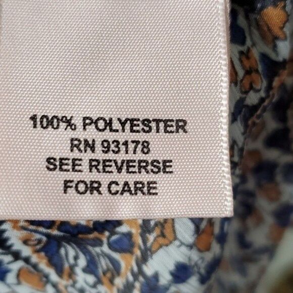 PHILOSOPHY REBUBLIC SHEER BOHO PEASANT BLOUSE SIZE MEDIUM - Picture 9 of 10